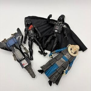 Star Wars Darth Vader Bib Fortuna Stormtrooper Action Figure Lot Kids Toys Ship